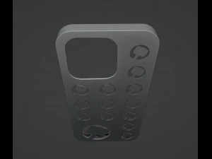 Custodia per iPhone 14 Pro Thor Modello di stampa 3D