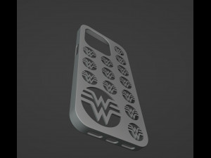 Wonder Woman Iphone 14 Pro Case Modelo de impresión 3D