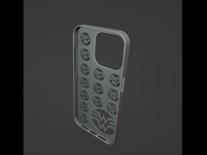 Wonder Woman Iphone 14 Pro Case Modelo de impresión 3D