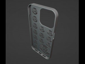 Wonder Woman Iphone 14 Pro Case Modelo de impresión 3D