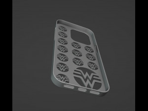 Wonder Woman Iphone 14 Pro Case Modelo de impresión 3D