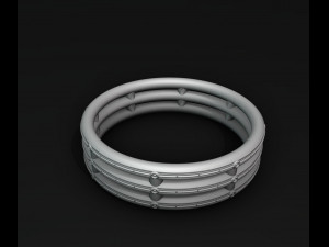 Ring 1 3Dプリントモデル