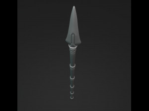 Long Spear Printable 3Dプリントモデル