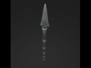 Long Spear Printable 3D Print Model