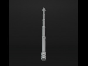 Long Spear Printable 3Dプリントモデル