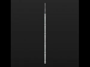 Long Spear Printable 3D Print Model