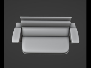 Lido Sofa Printable 3Dプリントモデル