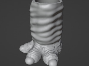 Monster Foot Planter - Pen Holder 3D Print Model