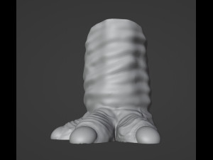 Monster Foot Planter - Pen Holder 3D 프린트 모델