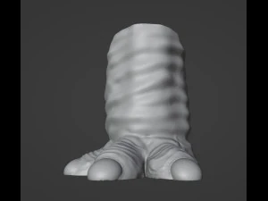 Monster Foot Planter - Pen Holder 3D Print Model
