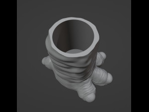 Monster Foot Planter - Pen Holder 3D 프린트 모델