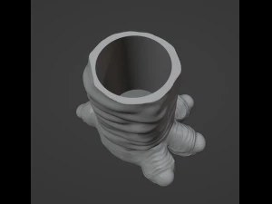 Monster Foot Planter - Pen Holder 3D Print Model