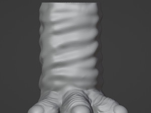 Monster Foot Planter - Pen Holder 3D 프린트 모델