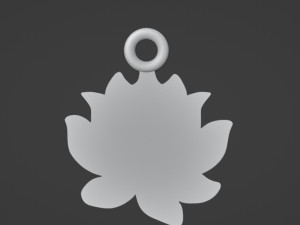 Lotus Pendant Modèles 3D en vedette