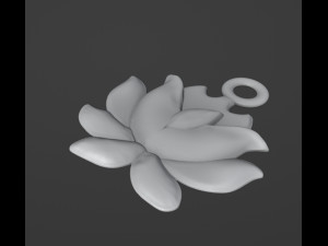 Lotus Pendant Modèles 3D en vedette