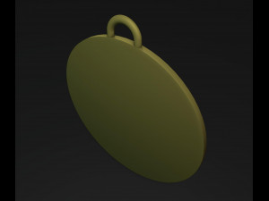 Lion Coin Pendant Model do druku 3D
