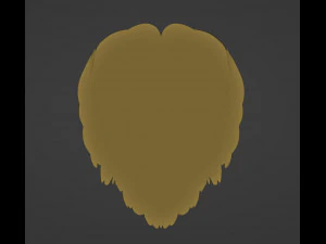 Lion Head Printable 3D Print Model