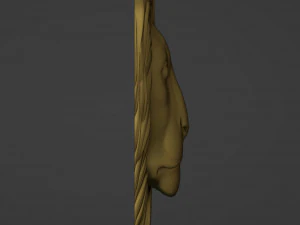 Lion Head Printable 3D Print Model