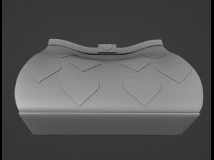 Pure Love Handbag Printable Modelo de Impressão 3D