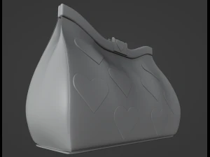 Pure Love Handbag Printable 3D Print Model