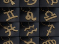 Zodiac Sign Pendants 3D 프린트 모델