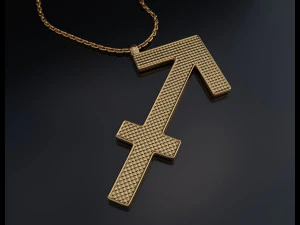 Zodiac Sign Pendants 3D Print Model