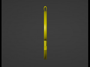 Cancer Pendant 3D Print Model