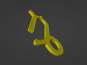 Capricorn Pendant 3D Print Model