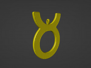 Taurus Pendant 3D-Druckmodell