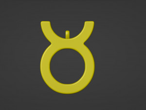 Taurus Pendant 3D-Druckmodell