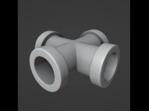 14 Printable Industrial Pipes 3D Print Model