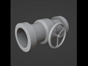 14 Printable Industrial Pipes Modello di stampa 3D