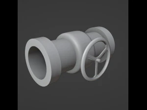 14 Printable Industrial Pipes 3D Print Model