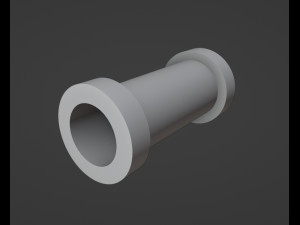 14 Printable Industrial Pipes Modello di stampa 3D
