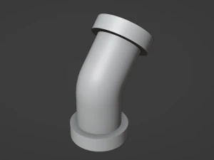 14 Printable Industrial Pipes 3D Print Model