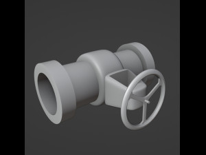 14 Printable Industrial Pipes Modello di stampa 3D