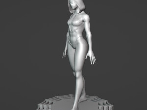 Spider Gwen Model Cetak 3D