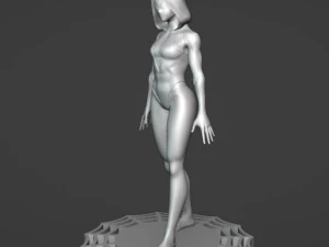 Spider Gwen 3D Print Model