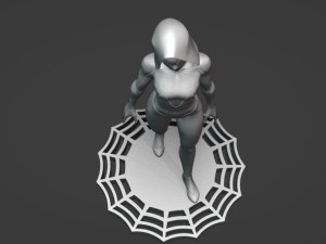 Spider Gwen Model Cetak 3D