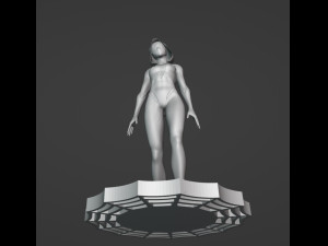 Spider Gwen Model Cetak 3D