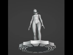 Spider Gwen 3D Print Model