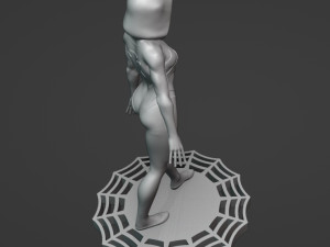 Spider Gwen Model Cetak 3D
