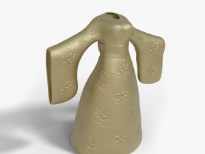 Chinese Traditional Hanfu Printable 3Dプリントモデル