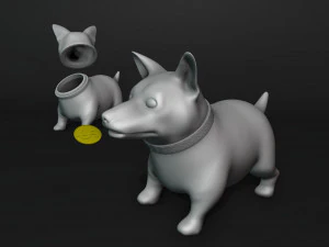 ドギーバンク 3Dプリントモデル