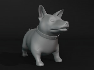 Doggy Bank Modèles 3D en vedette