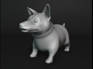 Doggy Bank Modèles 3D en vedette