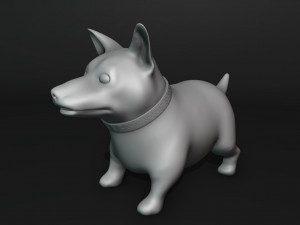 Doggy Bank Modèles 3D en vedette
