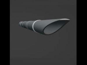 Mandalorian Besbev flute 3D प्रिंट मॉडल