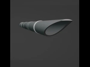 Mandalorian Besbev flute 3D Print Model