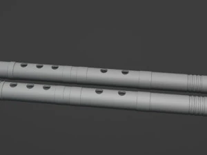 Mandalorian Besbev flute 3D Print Model